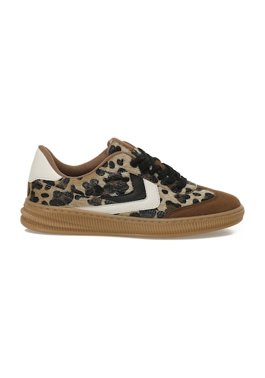 Butigo 25k-2070 5pr Leopar Kadın Sneaker 000000000102042859 Kahverengi