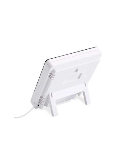 Techmaster 2 Dijital Termometre Alarm Saat Dış Sıcaklık Ölçer Nem Ölçer