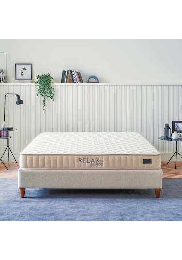 Puffy Relax 7/24 Bamboo Roll Pack Pocket Yaylı Yatak 150x200 cm