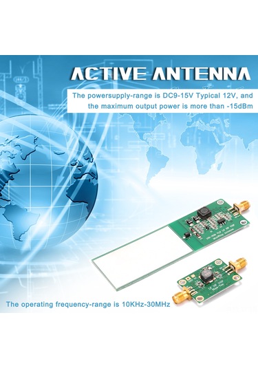 Yifomall 10khz-30mhz Aktif Sdr Anten Seti, Miniwhip Rtl-sdr Alıcı İçin Yüksek Performanslı Anten Çözümü