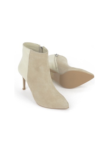 Ziya, Kadın Hakiki Deri Bot 1531030z25104 Kum 1531030z25104 010 Kum