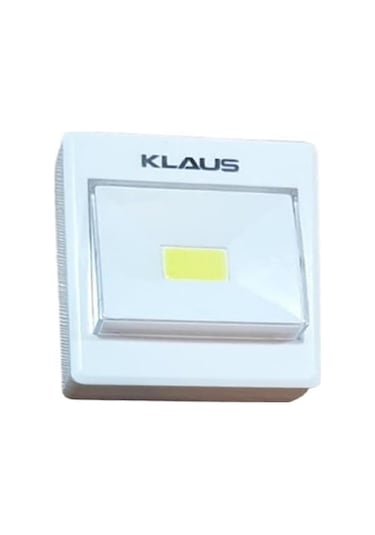 KLAUS Mıknatıslı Şarj Edilebilir LED DUVAR LAMBASI Led Gece Lamba Beyaz