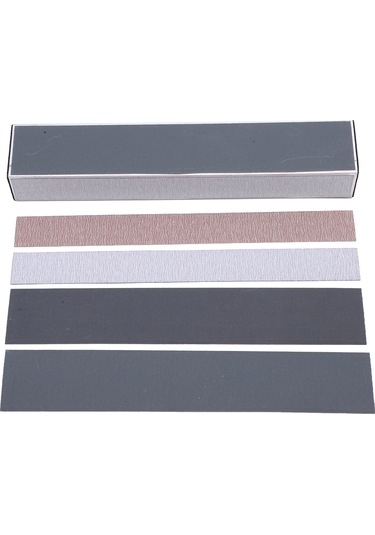 Hfambition Gitar Fret Düzeltici Leveller, Aluminyum Çelik, Elektro Gitar/bas/akustik Uyumlu, 4 Adet Zımpara Kağıdı İçeren Tamir Aracı