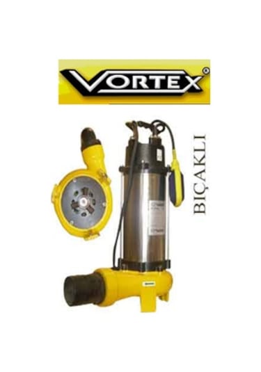 Vortex V50 150F 1.5 Hp Bıçaklı Pompa
