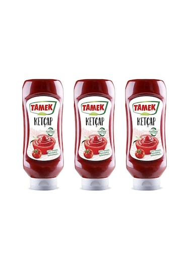 Tamek Ketçap Tatlı 3 x 600 G