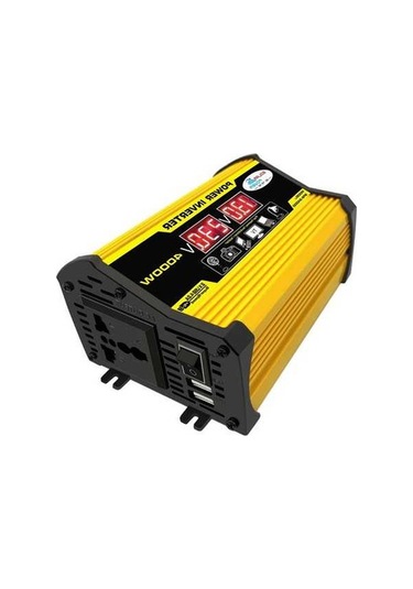 Wondernest Legend Iı Nesil 12v - 110v 4000w Araç İçin Güç Çevirici Sarı