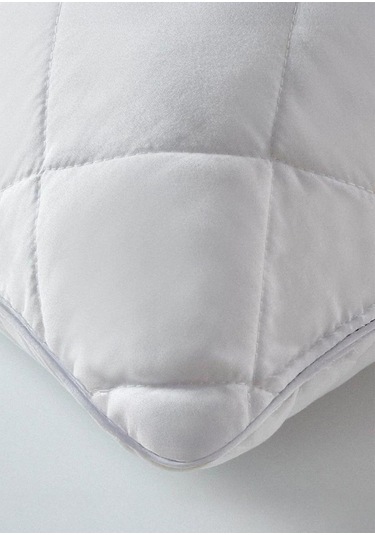 Mikro Kapitone Silikon Yastık 50x70 Cm 800 Gram Beyaz