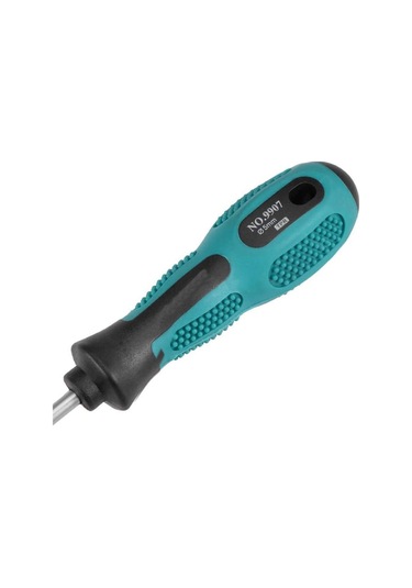 Leasetake Paket 12 İnç Uzunluğunda Yivli Ve Phillips Tornavida Düz Bıçaklı Tornavida Kauçuk Saplı Manyetik Tornavida