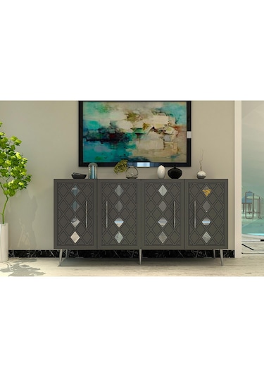 Domect Kb150 Konsol Antrasit-gümüş