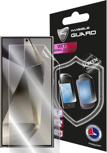 Samsung Galaxy Uyumlu S24 Ultra İçin Ipg Hydrogel Görünmez Ekran Koruyucu