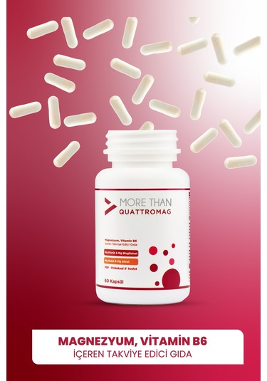 Quattromag Magnezyum Kompleks 60 Kapsül