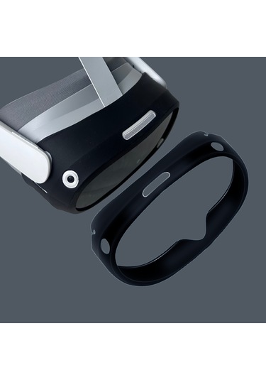 Pico 4 Vr Gözlük İçin Silikon Koruyucu Kapak Siyah