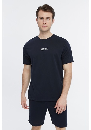 Bella Dossi Erkek Şortlu Takim Sleep Lacivert