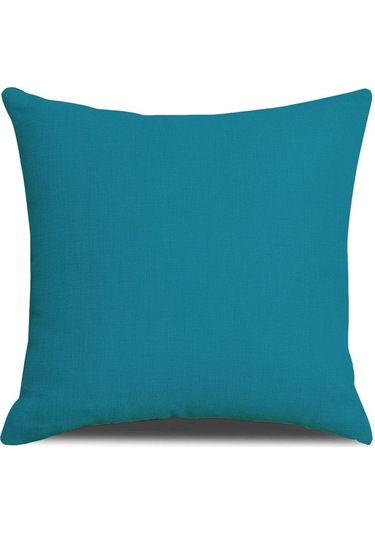 Kuzey Avrupa Geometrik Keten Yastık 45 45 Cm-6 Ekru