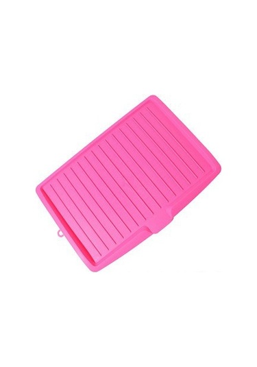 Wezone Mutfak Sebze Meyve Sulama Tablası, Besteçilik Dolap, Yıkama Rak, Sulama Tepsisi - Pembe 113 Karakter Diğer