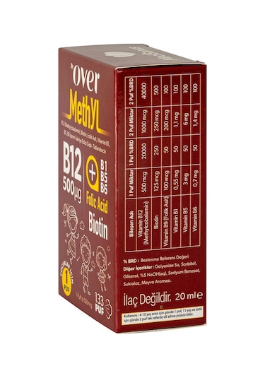 Dr. Over B12 Plus Sprey 20 ML