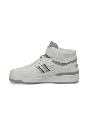 Kinetix Wılmo Pu Hı 5fx Beyaz Unisex High Sneaker Beyaz-a Grı Çok Renkli