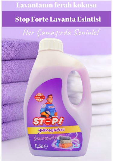 Stop Forte Çamaşır Yumuşatıcı 1.5 Litre Lavanta