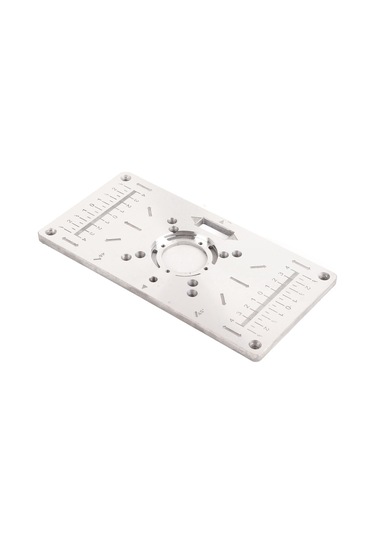 Vkemall Ahşap İşleme Döndürme Tabanı: Alüminyum Allyum, Dayanıklı, Kolay Kurulum, Kesme Rehberi, Delik Konumu Netiği