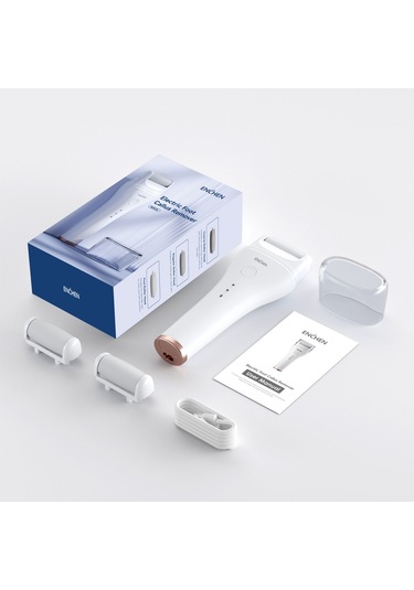 Enchen Rock 2 Kademeli 3 Silindir Başlıklı Suya Dayanıklı Şarjlı Nasır Törpü Ayak Bakım Cihazı