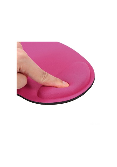 Lemestar Ergonomik El Bileği Desteği Yumuşak Masaüstü Mouse Pad - Oyun Ve Ofis İçin Dayanıklı Pembe Diğer