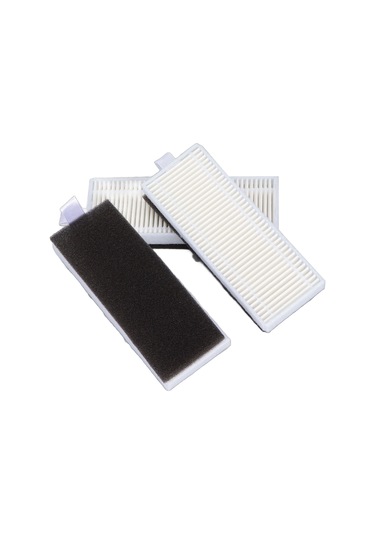 Fosenze Ecovacs N9+ Süpürge İçin 3'lü Set: Yüksek Verimli Hypa Filtre + Filtre Pamuk, Kolay Değiştirilebilir, Dayanıklı Malzeme