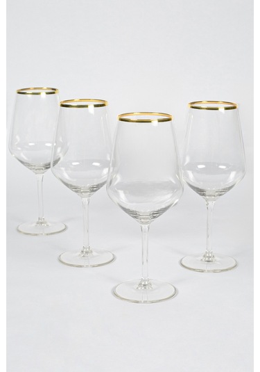 Avantgarde Gold 4'lü Kadeh Seti 490 Cc Renkli