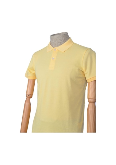 Cengiz İnler Polo Yaka Düz T-Shirt Slim (548482330)