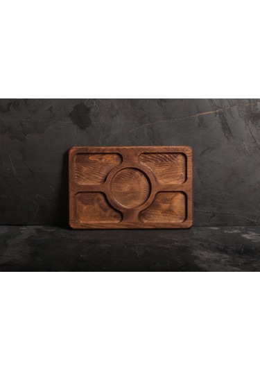 Sammwood 5 Bölmeli Çerezlik&şekerlik