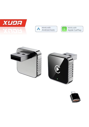 Xuda Carplay Android+ios Apple İphone Uyumlu Bluetooth+wifi Otomatik Tak Ve Çalıştır  Carplay Minik Yeni Nesil Basit Kurulum Diğer  --