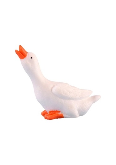 Lijinxu 3 Adet Mini Kaz Figürleri Minik Heykelleri Kek Toppers