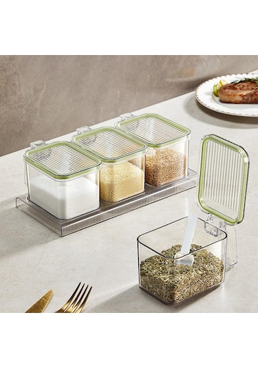 Suntek Mutfak Tezgahı Kahve Barı Tuzları Için Çeşni Yeşil