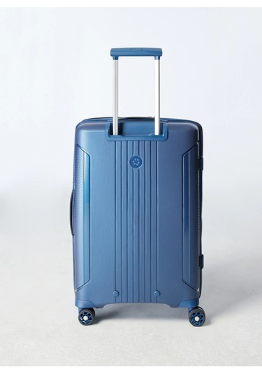 Pierre Cardin Polipropilen Orta Boy Kırılmaz Valiz Lacivert Pc7060 Lacivert