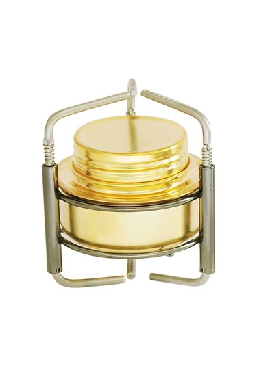 Artfulabode Yanıcı Ultra Taşınabilir Standı Ruh Ocağı Ocağı Mini Mekan Kamp İle Hafif Gümüş Fırın Dış Bakır Alkol Alaşımlı No Gümüş