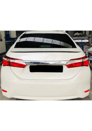 Spoiler Toyota Corolla 2013+bagaj Üzeri Çıta Spoiler Pianoblack Parlak Siyah Çift Taraflı Bantlı 120