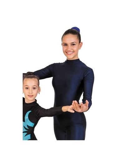 518 Balıkçı Yaka Tulum Lacivert