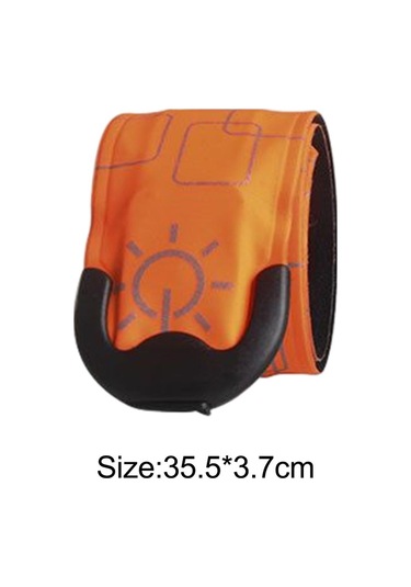 Homyl Açık At Binme Koşu Için Led Ayak Bileği Turuncu Turuncu