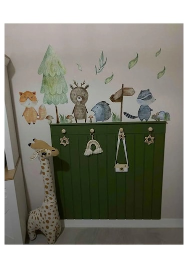 Iskandınav 18x102 Cm Dekoratif Duvar Paneli Boyanabilir