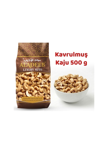 Aladeeb Kavrulmuş Kaju 500 G