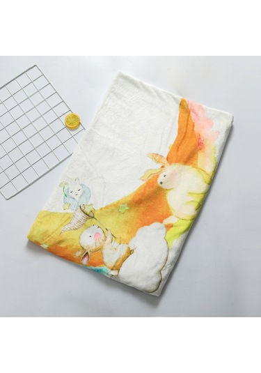 Jeehugo 12 Aylık Bebek Büyüme Izleme Battaniyesi, Tavşan Desenli Flanel, 100x120cm Fotoğraf Props, Yumuşak Kumaş, Bebek Hediyesi DiğER