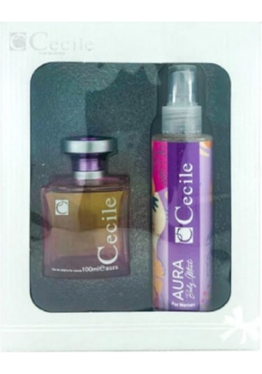 Cecile Aura Kadın Parfüm EDT 100 ML + Body Mist 150 ML