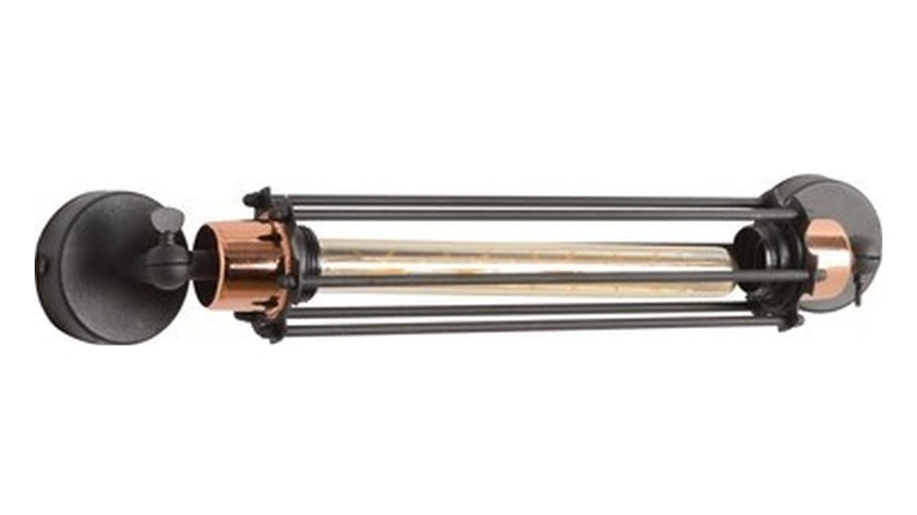 Lampaluce Detenzione Tasarımı Modern Aplik Siyah 25cm Renkli