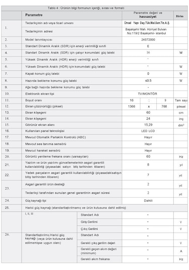 Skytech 24ST2000 24" HD Ready LED TV