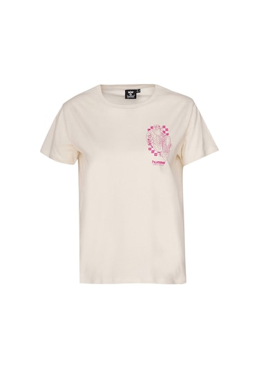 Hummel Rodas Kadın Tişört 912332-9157 BEYAZ