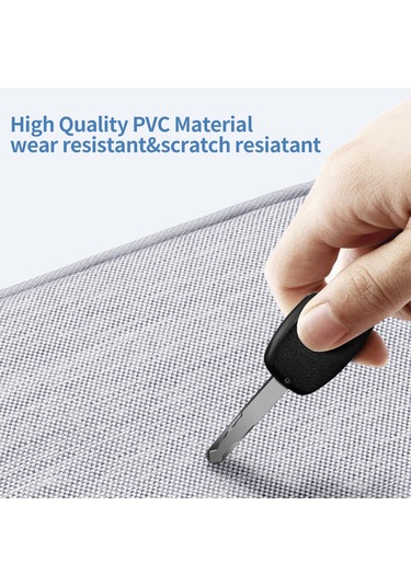 Yifomall Bubm Dıss-pvc Gri Dijital Saklama Çantası - Hafif Mini, Veri Kablosu, Kulaklık, Usb, Hafıza Kartı Birleşik Depolama Çantası Gri