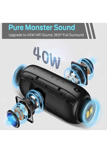 Monster Superstar S320 40 W Bluetooth 5.0 Hoparlör