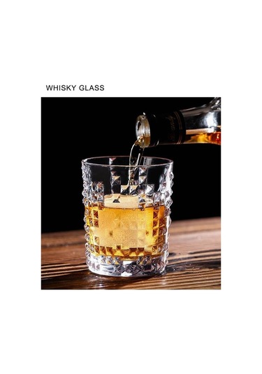 1 Adet 300 Ml Yaratıcı Gözlük Kupası Şarap Cam Viski Brendi Snifters Cam Şarap Kupası Kişilik Suyu Bira Bardağı Ev Drinkware Süt Kupası Gravür Altın