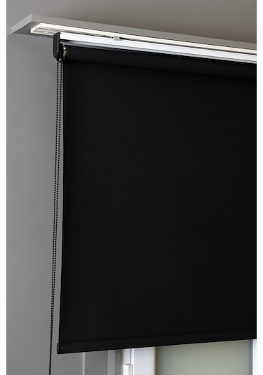 Mat Siyah Kumaş Kaliteli Kalın Güneşlik Stor Perde