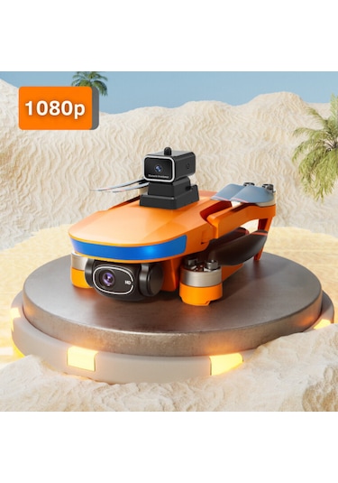 B6 Mini Drone 2Batarya ile 30Dakika Uçuş Beni Takip Et Gps 1080p Hd Çift Kamera 5g Wı-fı Engelden Kaçınma