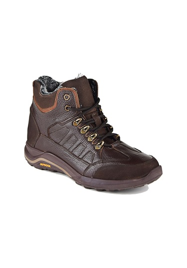 697 Kahve Bot Hakiki Deri